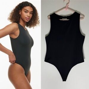 Babaton Contour black thong bodysuit size 2XL